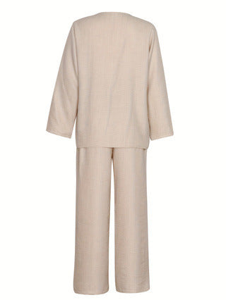 Holiday Casual Loose Trousers Thin Top Pants - kinko