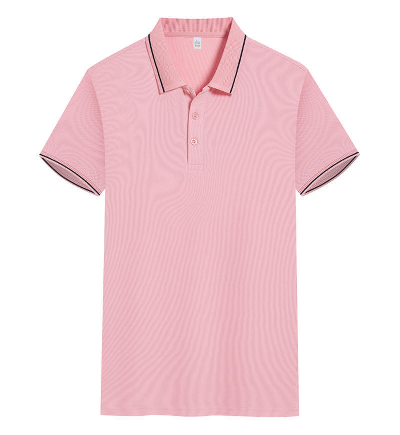 Polo Shirt Short Sleeve Lapel Printing Overalls - kinko