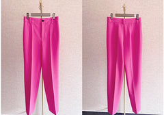 Ladies Fashion Blazer Women Suit Pants - kinko