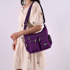 Women Shoulder Bags Multiple Pockets Waterproof Crossbody Bags - kinko Global Holdings inc