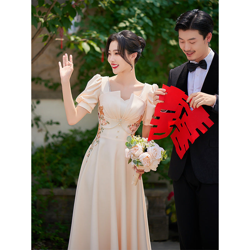 New High-end Banquet Little Evening Dress Women - kinko