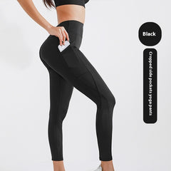 Yoga Pants Women's Sports Fitness Five-point Shark Pants - kinko