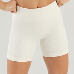 Seamless Knitted High Elastic Sports Underwear U Square Collar Yoga Suit - kinko