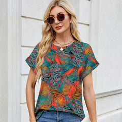 Personality Loose-fitting T-shirt Top Women - kinko