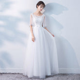 Banquet Evening Dress Female Spring New Fashion Annual Meeting Host Dress Chorus Performance Long Dress - kinko