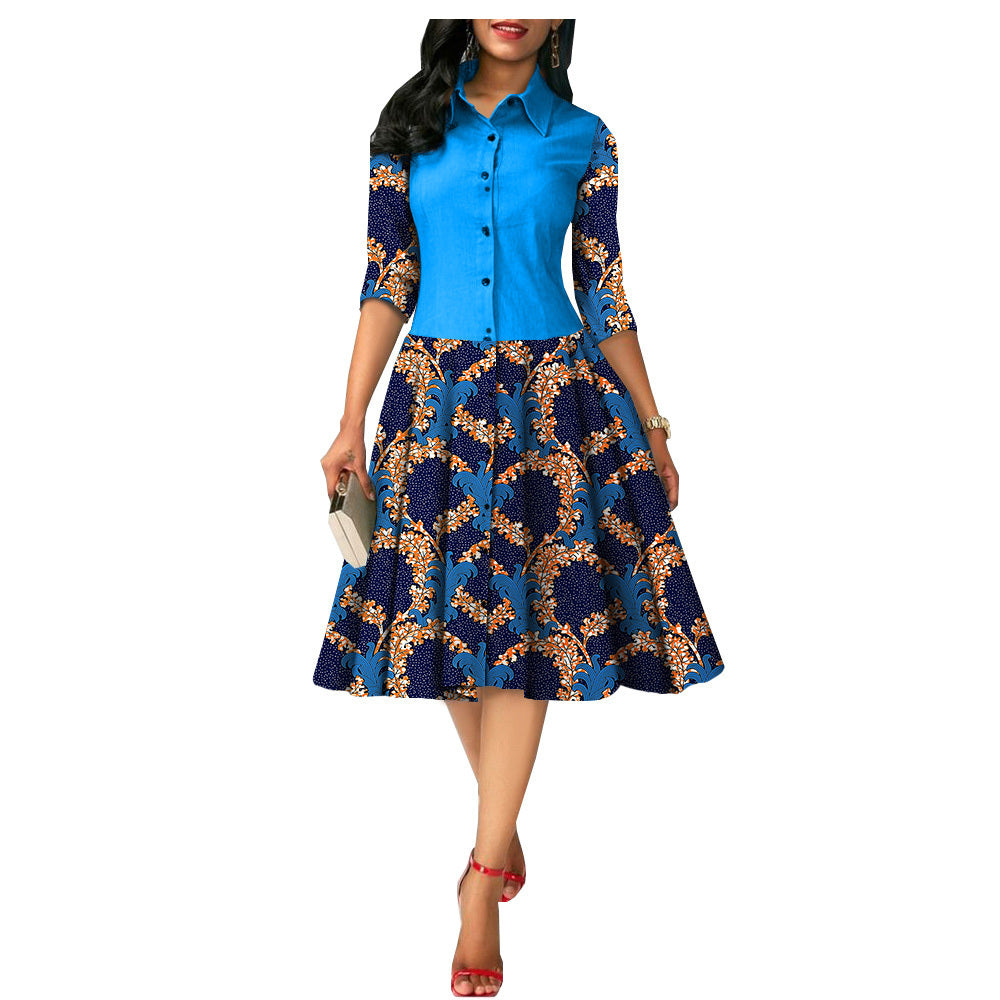 African Dresses Summer Dress 1825054 - kinko