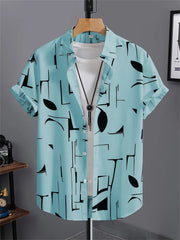 Men's 3D Printed All-matching Retro Fashion Shirt - kinko