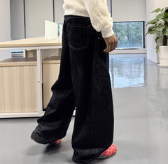 Curved Blade Shaped Original Beef Jeans - kinko