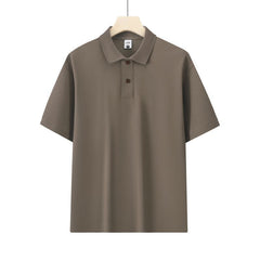 Honeycomb Mesh Beaded Cotton Casual Short Sleeve - kinko