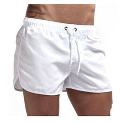 Wrap men's shorts, home pants, smooth beach pants, slim pants, shorts