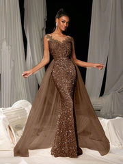 Women's Dance Lace Party Evening Dress - kinko