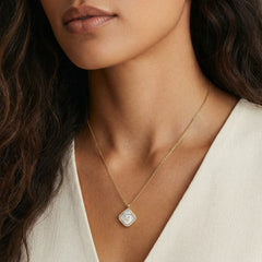 Golden Halo Pearl Pendant - kinko Global Holdings inc