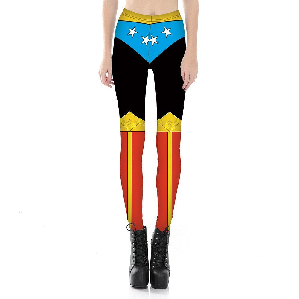 Women's Sports Workout Elastic Hip Lift Leggings - kinko