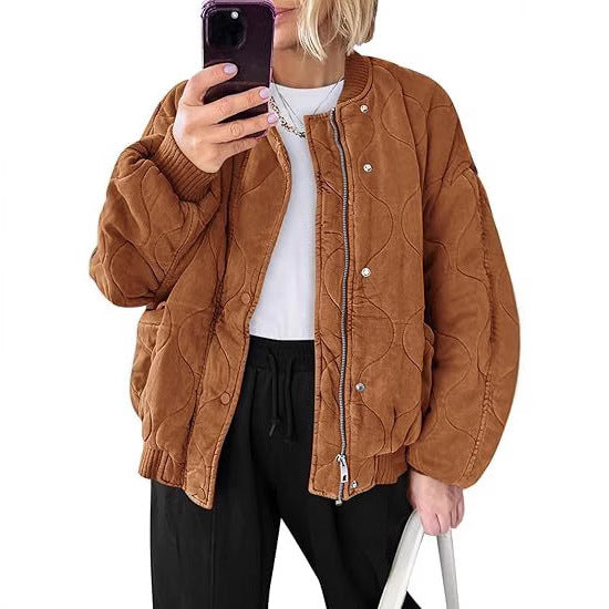 Loose Casual Pilot Long Sleeve Baseball Uniform - kinko