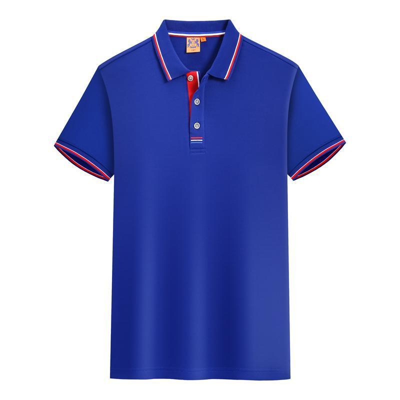 Summer Lapel Short Sleeve Polo Shirt - kinko