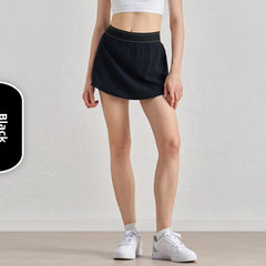 Cool And Refreshing Sense Sun Protection Yoga Comfort And Casual Lining Compression Pants Design Tennis Skirt Female - kinko