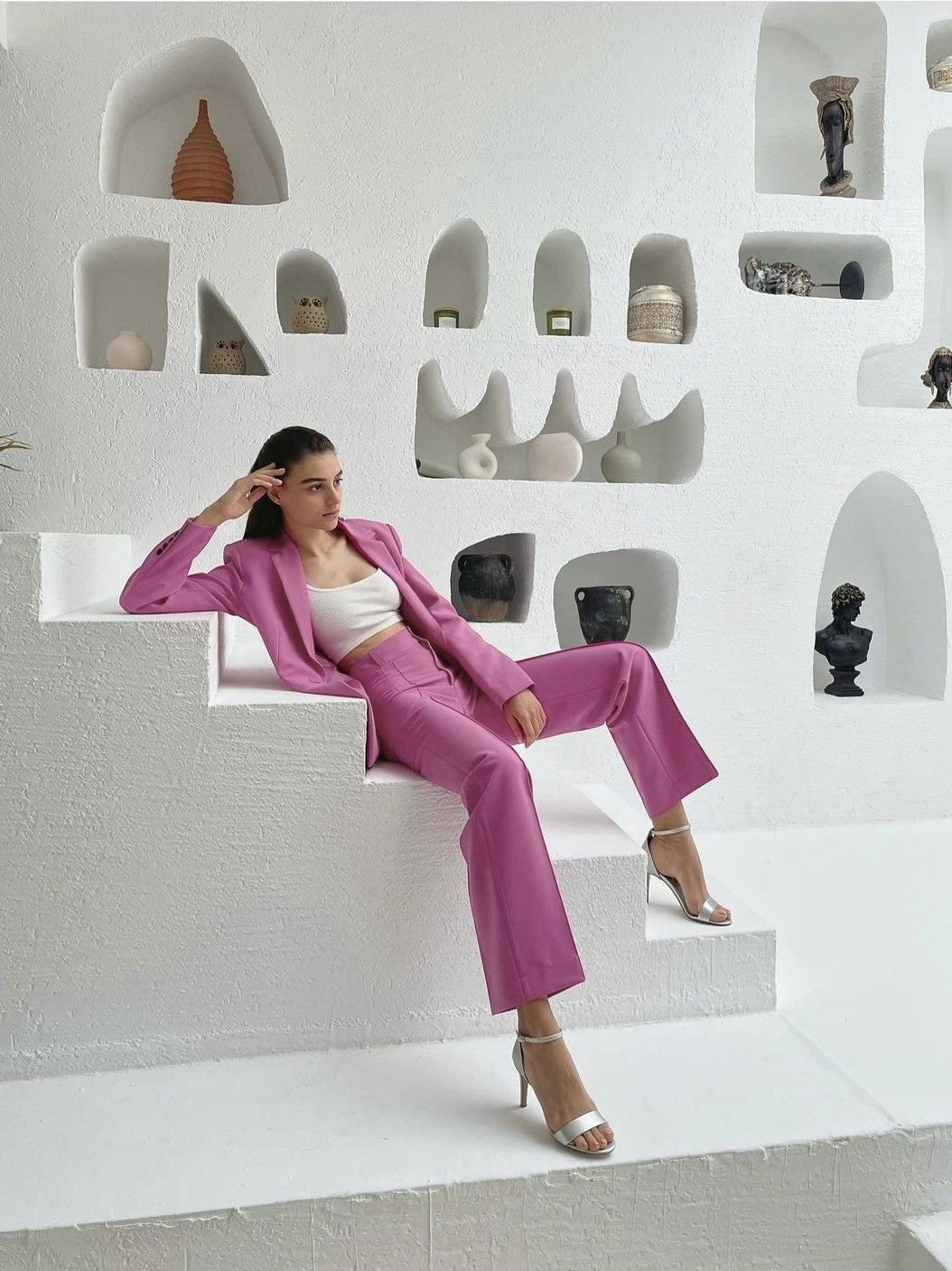 Ladies Fashion Blazer Women Suit Pants - kinko