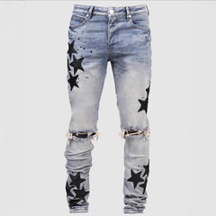 Men's Slim Stretch XINGX Fashion Jeans - kinko