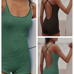 One-piece Women's Sling Slim Fit Backless Design Swimsuit - kinko