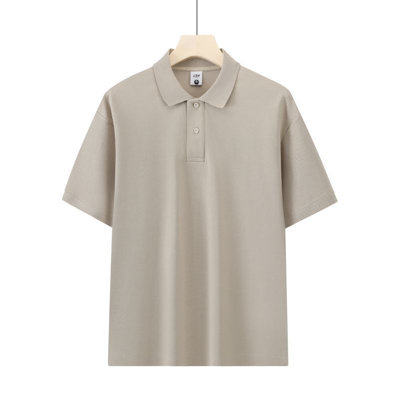 Honeycomb Mesh Beaded Cotton Casual Short Sleeve - kinko