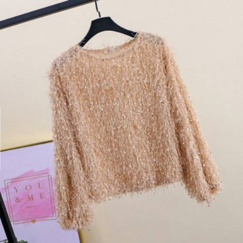 Women's Fashion Personalized Tassel Long-sleeved Top - kinko
