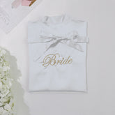 Bridal pajamas simulation silk nightgown - kinko