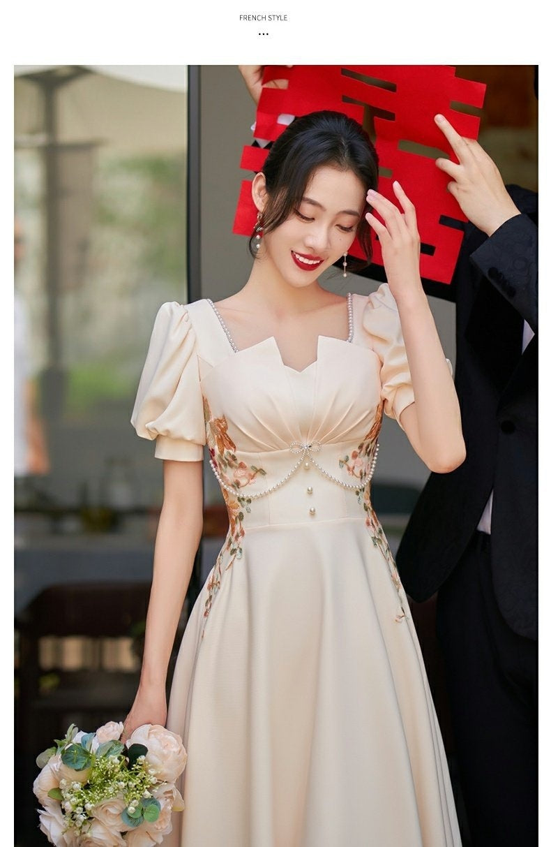 New High-end Banquet Little Evening Dress Women - kinko