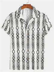 Men's 3D Printed All-matching Retro Fashion Shirt - kinko