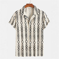 Men's 3D Printed All-matching Retro Fashion Shirt - kinko