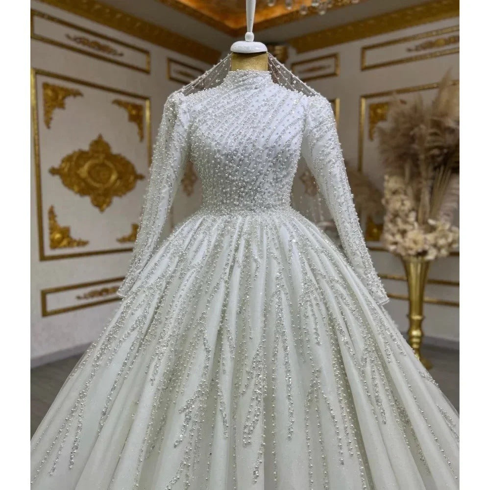 Bride Owner Wedding Dress Trailing Wedding Pettiskirt - kinko