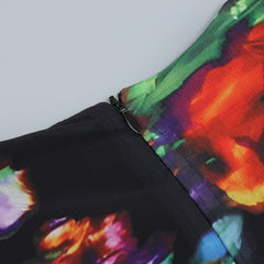 V-neck Split Comfort And Casual Dress - kinko