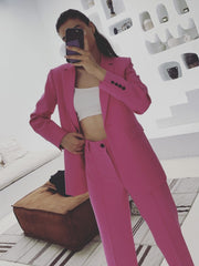 Ladies Fashion Blazer Women Suit Pants - kinko