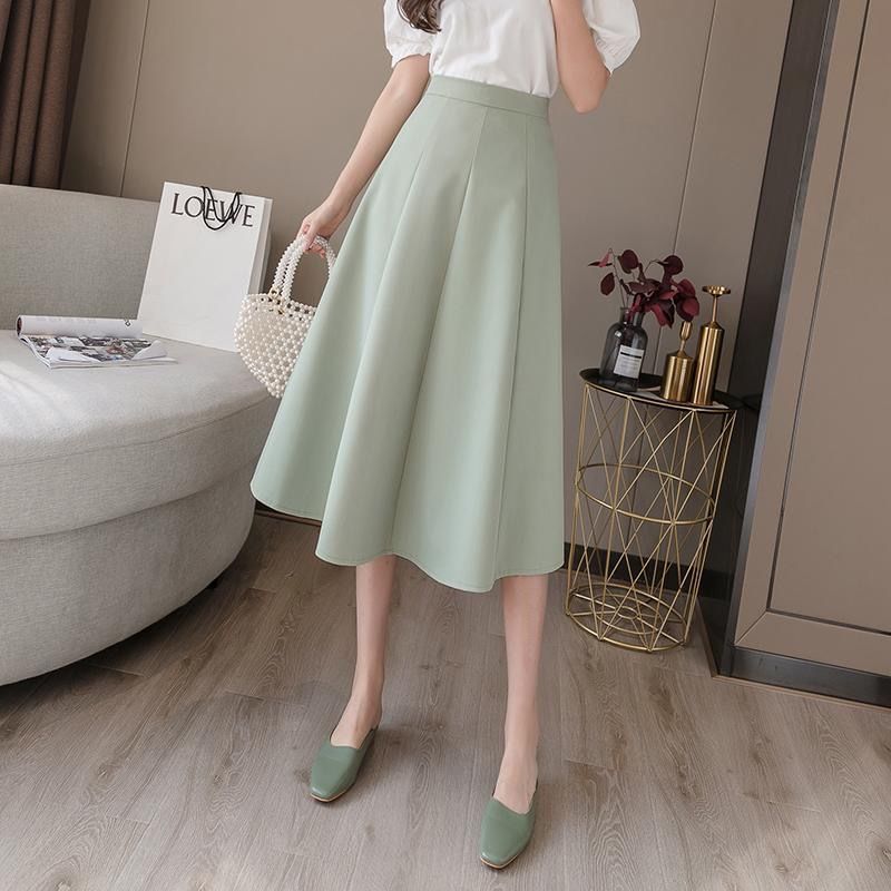 Fashion Personality Women's Pleated Sheath Skirt - kinko