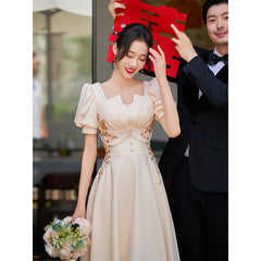 New High-end Banquet Little Evening Dress Women - kinko