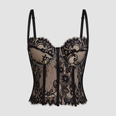 Women's Fashion Fishbone Corset Lace Small Sling - kinko