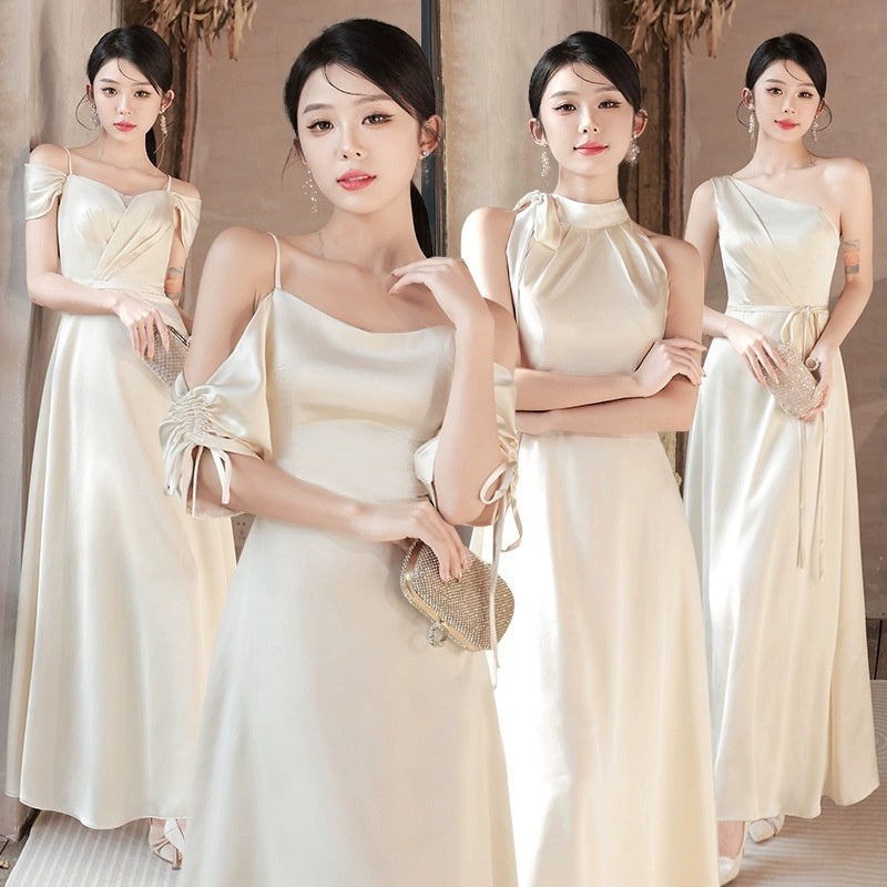 Summer Champagne Niche High-end Dress - kinko