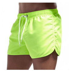 Wrap men's shorts, home pants, smooth beach pants, slim pants, shorts