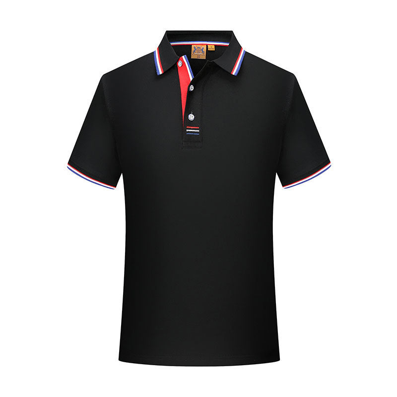 Workwear Uniform Men's Lapel Polo Shirt - kinko