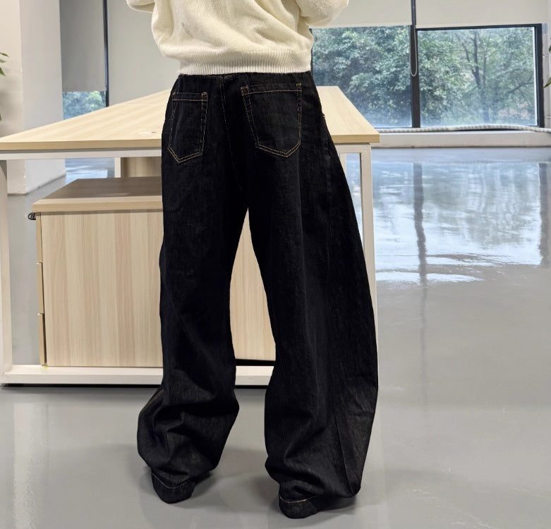 Curved Blade Shaped Original Beef Jeans - kinko