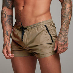 Shorts, Beach Pants, Sports Shorts, Men's Pants, Double-layer Casual Pants