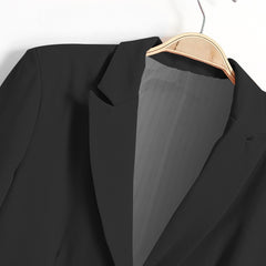 Office Ladies Black Formal Blazer Women Work Suit - kinko