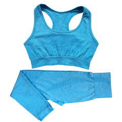 2PCS Women's Seamless Yoga Set – High Waist