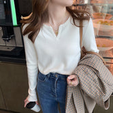 Women's Knitted Bottoming Shirt Fall And Winter Inner Wear