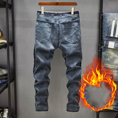 Fashion Slim-fitting Simple Men's Clothing Skinny Pants - kinko