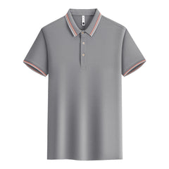 Ice Silk Polo Shirt Group Clothes - kinko