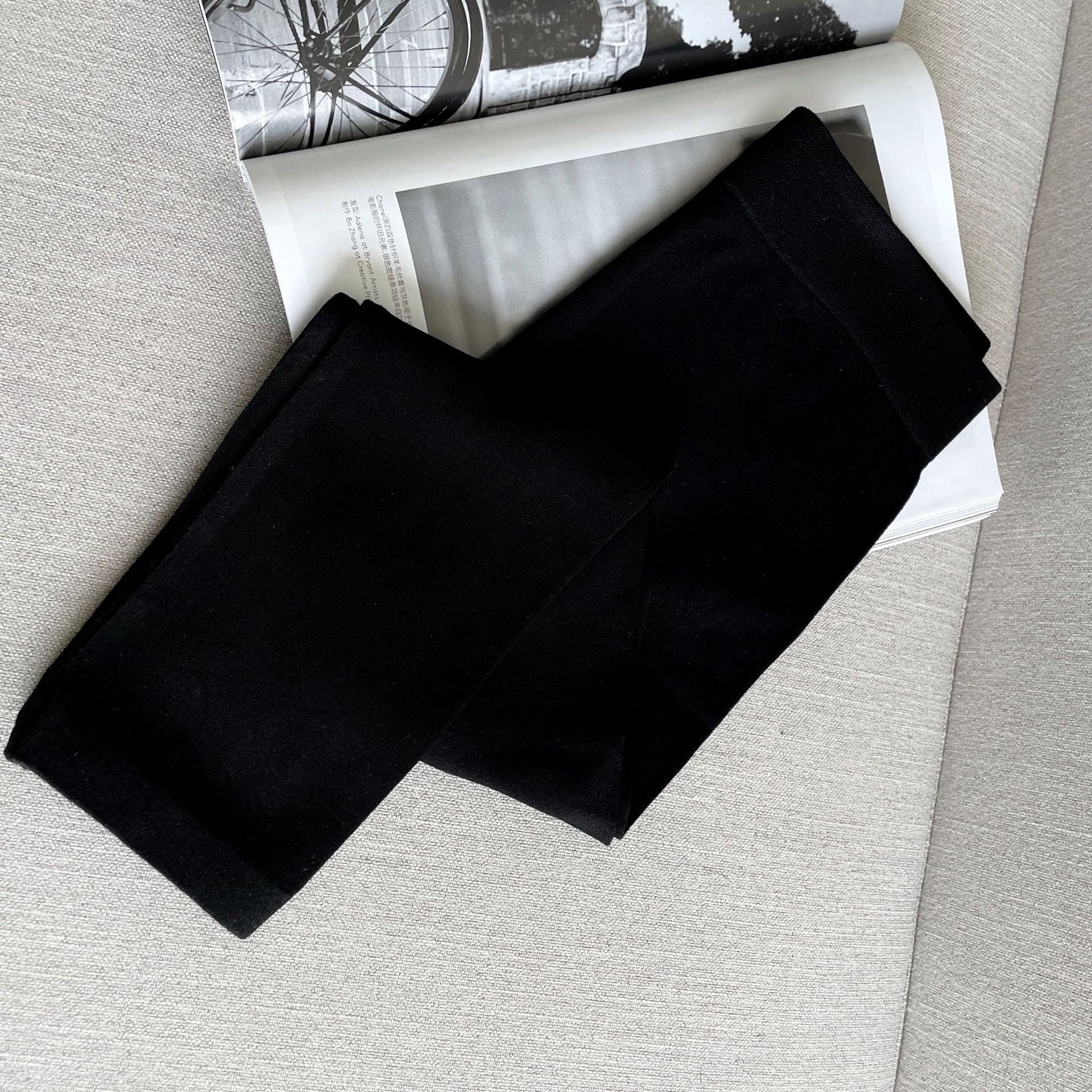 Bottoming Women's Outer Wear Plus Velvet Pencil Pants Students - kinko