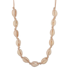 Boho Beach Bohemian Shell Choker Necklaces For Women Girls Summer Fashion Jewelry Chained Shell Pendants Necklace