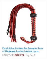 Exotic Accessories of Gay Men Leather Tank harness Bdsm Open Mouth Bondage Hood Mask with Braid Tail for Fetish Cosplay Sex Toys