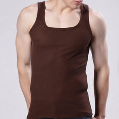 Men's Gyms Casual Tank Tops Bodybuilding Fitness T Shirts Muscle Sleeveless Singlet Top Vest Tank man's Breathable clothes