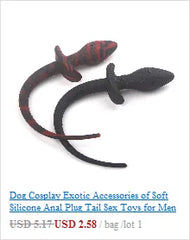 Exotic Accessories of Gay Men Leather Tank harness Bdsm Open Mouth Bondage Hood Mask with Braid Tail for Fetish Cosplay Sex Toys